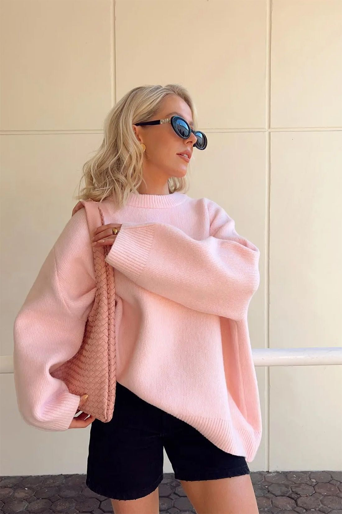 Joja™ | Oversized Pink sweater