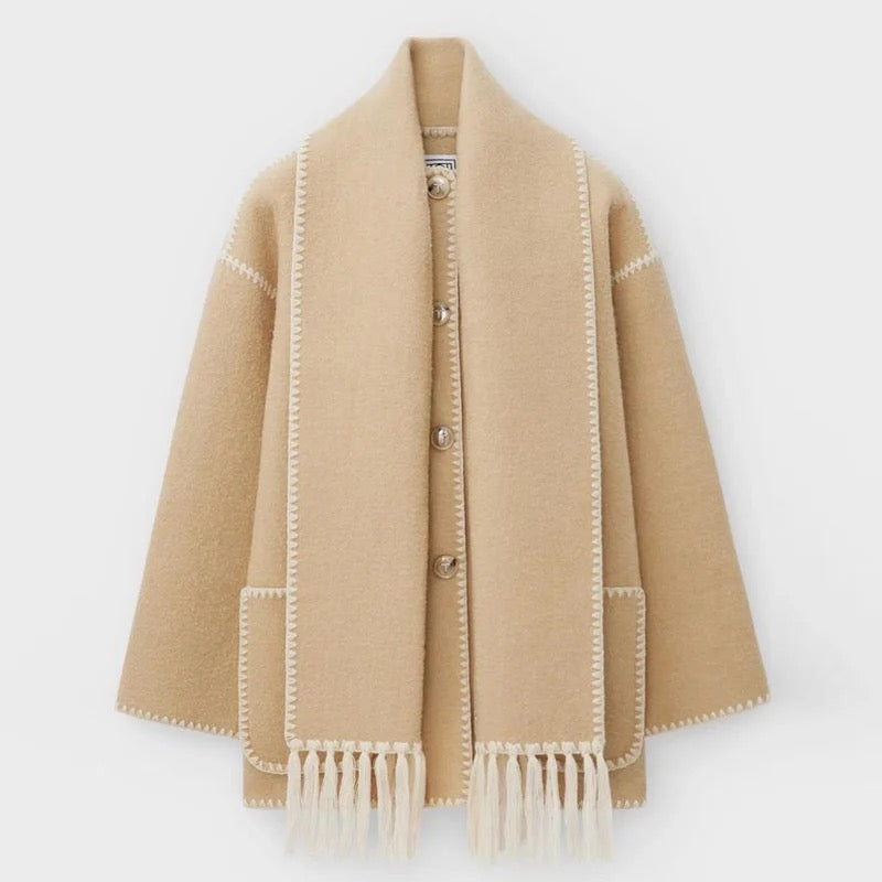 Claire™ | Scarf Coat